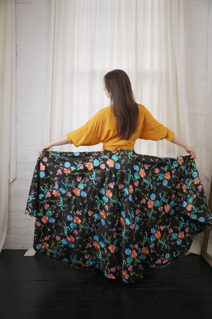 Parasol Skirt - Winter Garden