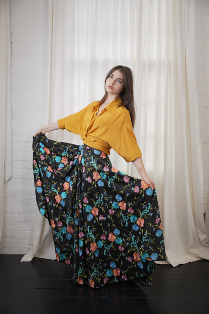 Parasol Skirt - Winter Garden